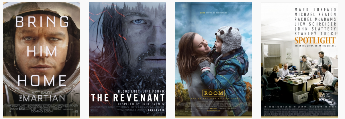 Blog Movistar - Mejor Pelicula - Oscar Noms 2