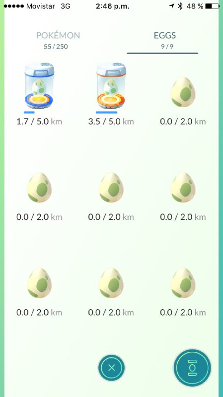 Blog Movistar - Pokemon Go - pokeeggs